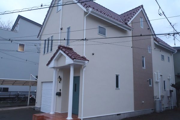 厚木市　N様邸　外壁、屋根塗装工事 (2)